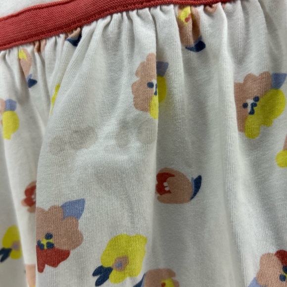 Tea Collection- Floral Ruffle Sleeve Dress - Picture 3 of 4